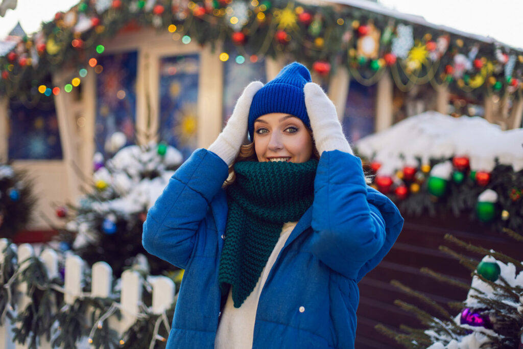 Marché de Noël Cherbourg fille