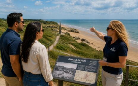 Visiter Omaha Beach avec un guide privé